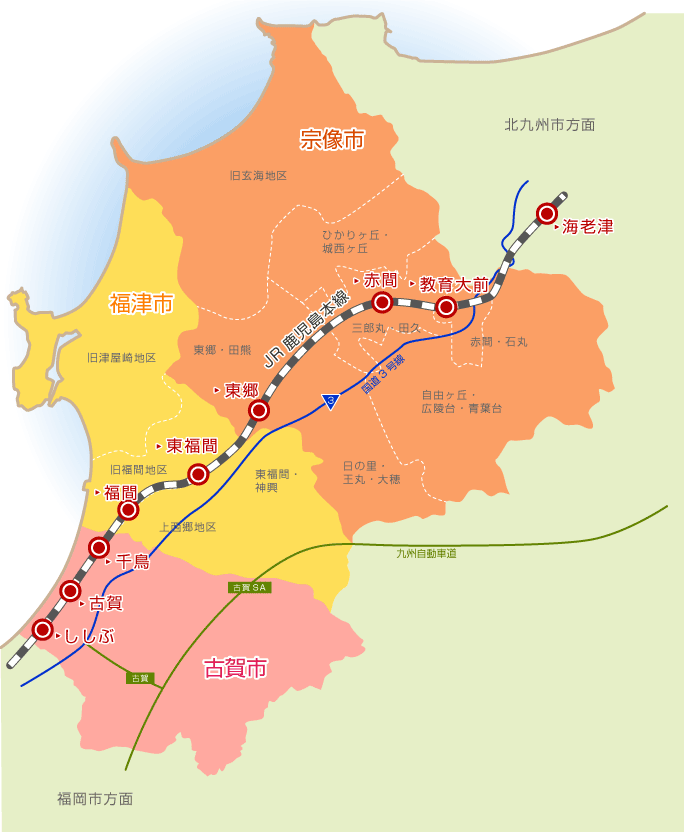 最寄駅・路線図